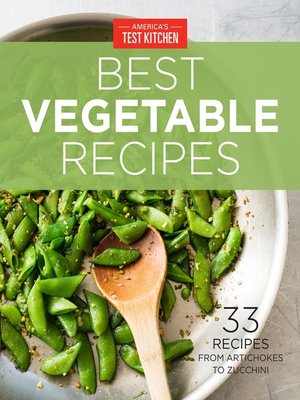 cover image of America's Test Kitchen Best Vegetable Recipes